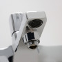 Смеситель для ванны с коротким изливом Wasserkraft Naab 8601 хром