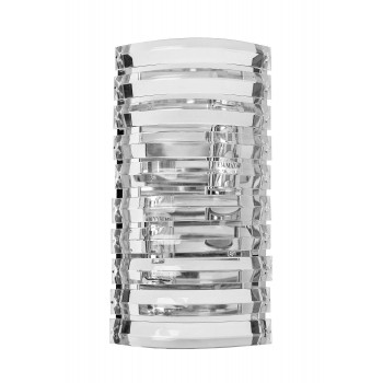 Бра стеклянное (хром)
