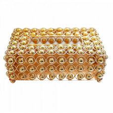 Бокс для салфеток Kassatex Pearl Gold PGL-TH-GD