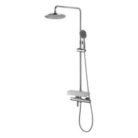 Душевая система с термостатом и изливом Lemark Tropic LM7010C