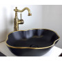 Раковина-чаша Bronze De Luxe Black Orchid 1395 черная