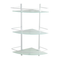 Полка угловая тройная Wasserkraft Kammel K-3133WHITE белая