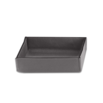 Decor Walther Nappa TAB S Лоток, цвет: Натуральная кожа NAPPA дымчато-серый