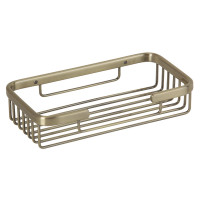Полка-решетка прямоугольная Veragio Basket Bronzo VR.GFT-9040.BR бронза
