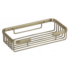 Полка-решетка прямоугольная Veragio Basket Bronzo VR.GFT-9040.BR бронза