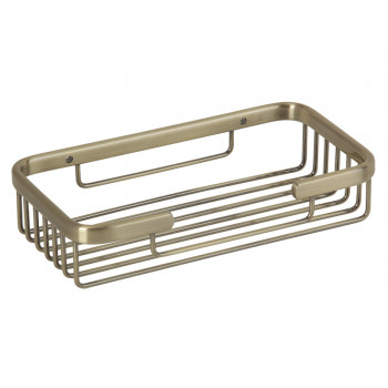 Полка-решетка прямоугольная Veragio Basket Bronzo VR.GFT-9040.BR бронза