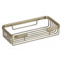 Полка-решетка прямоугольная Veragio Basket Bronzo VR.GFT-9040.BR бронза