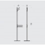 Стойка для халатов и полотенец Colombo Design ISOLE B9412