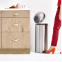 Мусорное ведро с педалью Brabantia NewIcon матовая сталь 111822 (30л)