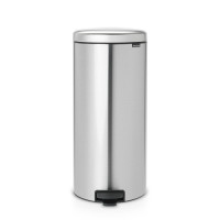 Мусорное ведро с педалью Brabantia NewIcon матовая сталь 111822 (30л)