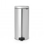 Мусорное ведро с педалью Brabantia NewIcon матовая сталь 111822 (30л)