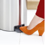 Мусорное ведро с педалью Brabantia NewIcon матовая сталь 111822 (30л)