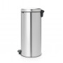 Мусорное ведро с педалью Brabantia NewIcon матовая сталь 111822 (30л)