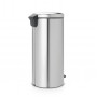 Мусорное ведро с педалью Brabantia NewIcon матовая сталь 111822 (30л)