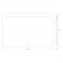 Зеркало с led подсветкой EVOFORM Ledline BY 2448 (120х80)