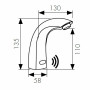 Смеситель сенсорный KAISER Sensor 38411 (220 В)