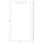 Зеркало с led подсветкой EVOFORM Ledline BY 2109 (50х100)