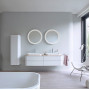 Зеркало с подсветкой круглое 90 см Duravit Happy D.2 Plus HP7481S0000