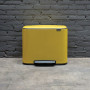 Мусорный бак Brabantia Pedal Bin Bo с педалью желтый 121425 (36л)