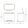 Мусорный бак Brabantia Pedal Bin Bo с педалью желтый 121425 (36л)