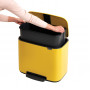 Мусорный бак Brabantia Pedal Bin Bo с педалью желтый 121425 (36л)