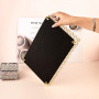 Подставка для аксессуаров Kassatex 25 см Crystal Round Gold CRD-STR-GD