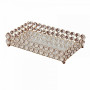 Подставка для аксессуаров Kassatex 25 см Crystal Round Gold CRD-STR-GD