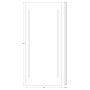 Зеркало с led подсветкой EVOFORM Ledline BY 2125 (60х140)