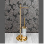 Стойка для ершика с бумагодержателем Colombo Design Hermitage B3318.HPS золото