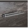 Полотенцедержатель двойной поворотный выдвижной Colombo Design PLUS W4914