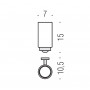 Стакан для зубных щеток подвесной Colombo Design Nordic B5202