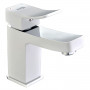 Смеситель для раковины Wasserkraft Aller 1063WHITE хром-белый