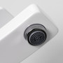 Смеситель для раковины Wasserkraft Aller 1063WHITE хром-белый