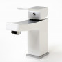 Смеситель для раковины Wasserkraft Aller 1063WHITE хром-белый
