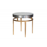 Столик журнальный Futuro серебристый Garda Decor ART-2705-ET