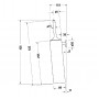 Ерш подвесной Duravit Starck T 0099464600 черный