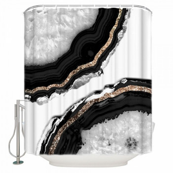 Шторка для ванной Carnation Home Fashions Agate AGE244WB