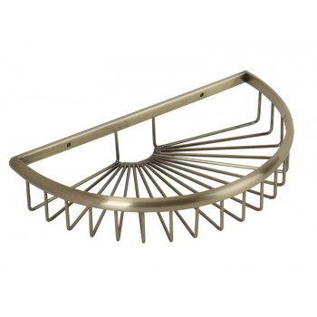 Полка-решетка полукруглая Veragio Basket Bronzo VR.GFT-9048.BR бронза