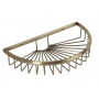 Полка-решетка полукруглая Veragio Basket Bronzo VR.GFT-9048.BR бронза