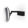 Decor Walther Vision R Косметическое зеркало, цвет: черный матовый