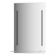 Зеркало с полкой 50 см и led подсветкой EVOFORM Ledline-S BY 2160 (50х75)
