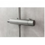 Душевая система с термостатом Lemark Bronx LM3770GM графит