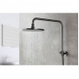 Душевая система с термостатом Lemark Bronx LM3770GM графит