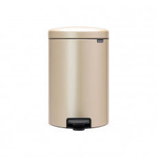 Мусорное ведро с педалью Brabantia NewIcon шампань 304460 (20л)