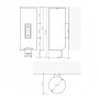 Decor Walther DW 280 Дозатор для жидкого мыла, подвесной, цвет: черный матовый