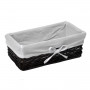 Корзина для хранения плетеная Wasserkraft Lossa WB-120-S темно-коричневая