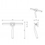 Decor Walther Quick Стеклоочиститель, цвет: золото