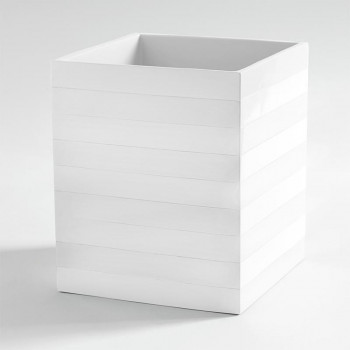 Корзина для мусора Kassatex Cabana White ACL-WB-W