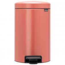 Мусорное ведро с педалью Brabantia NewIcon терракотовое 304323 (12л)
