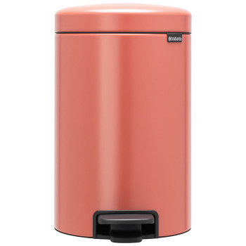 Мусорное ведро с педалью Brabantia NewIcon терракотовое 304323 (12л)